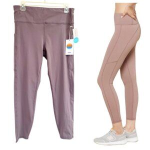 VUORI Stride 7/8 Hazel Brown Side Pocket Legging - Size L